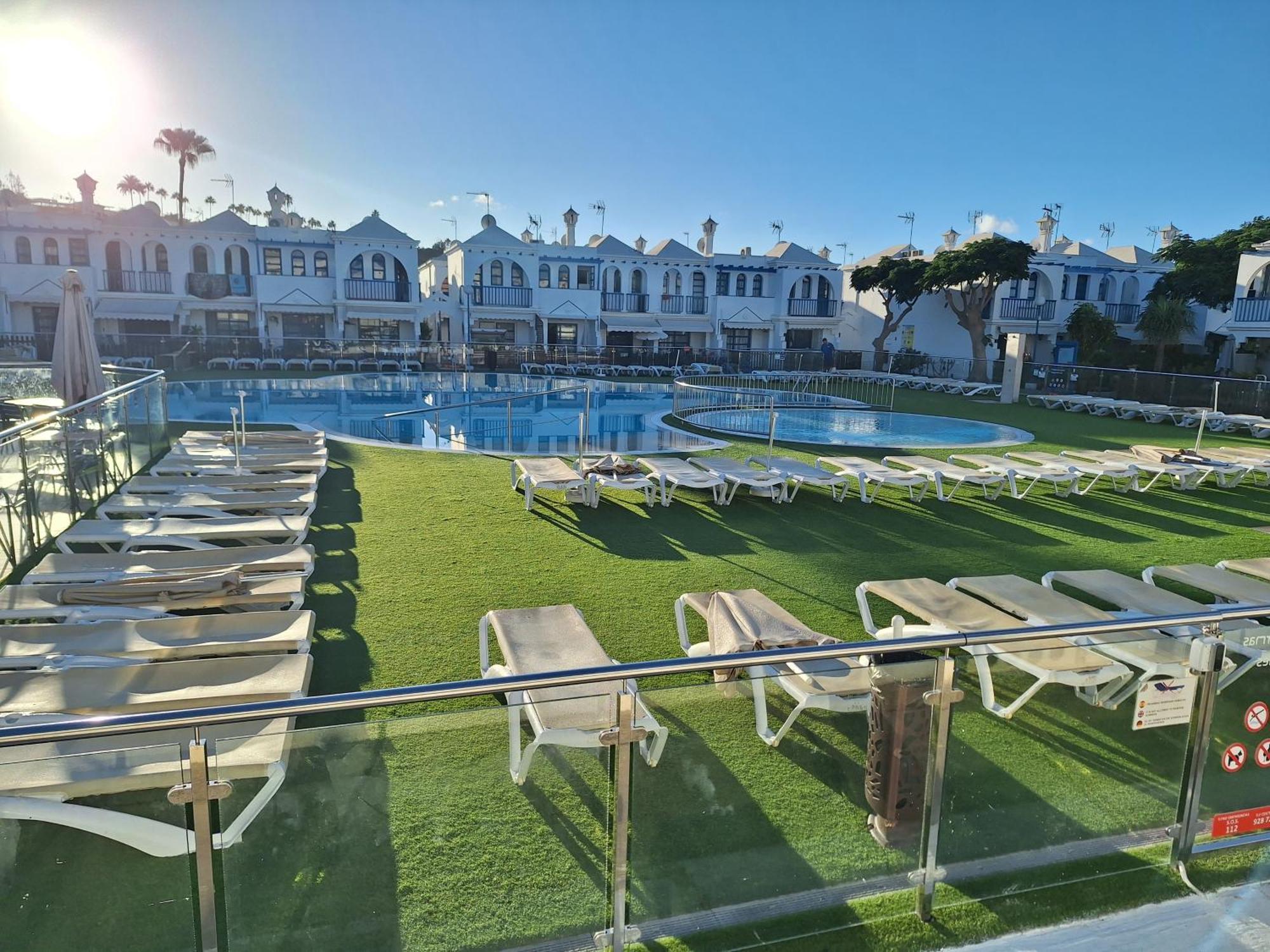 Poolfront Bungalow Playa del Inglés Exterior foto