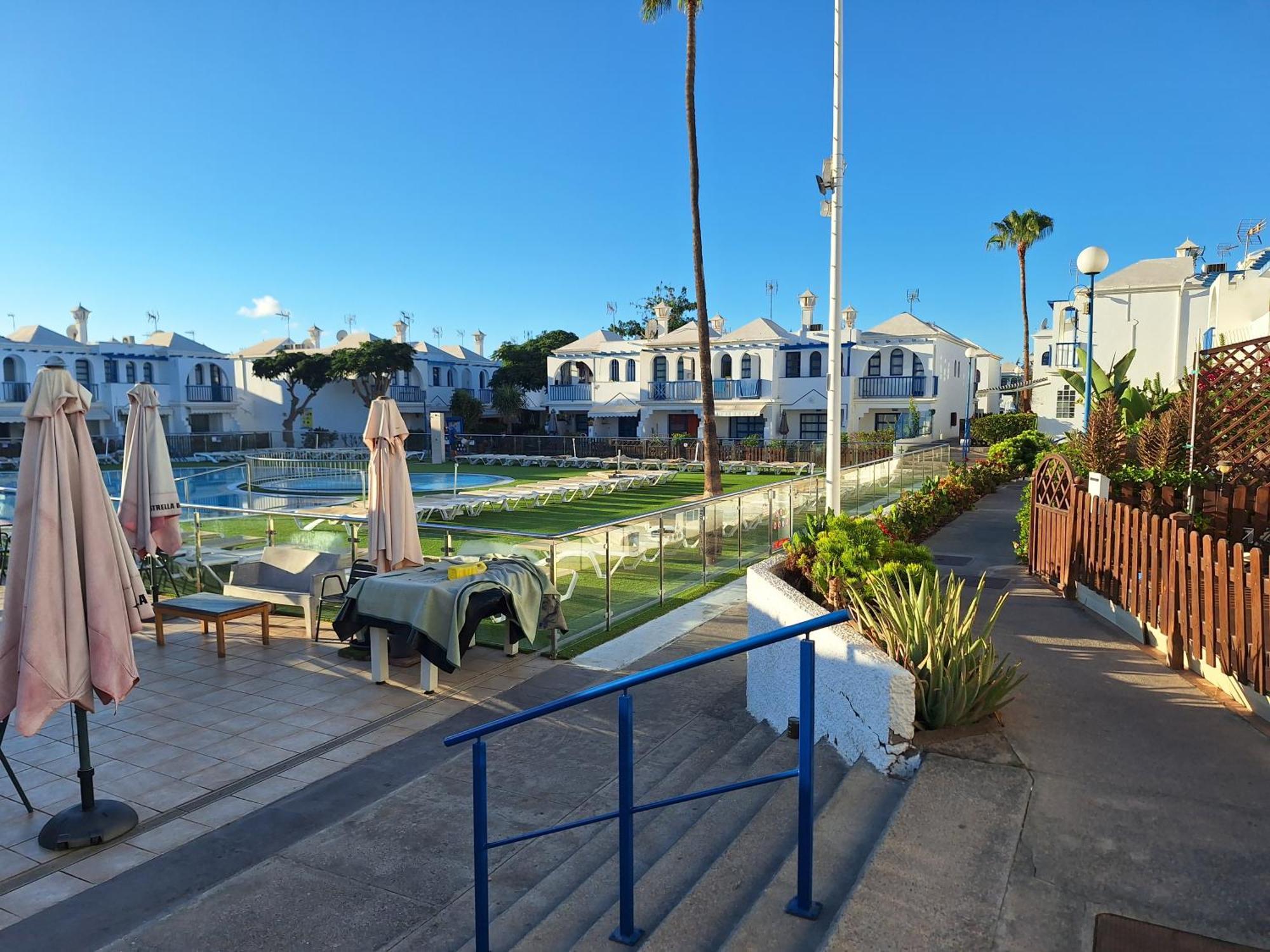 Poolfront Bungalow Playa del Inglés Exterior foto