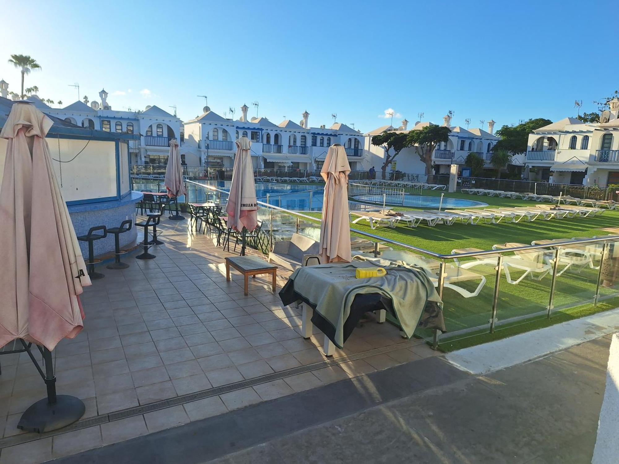 Poolfront Bungalow Playa del Inglés Exterior foto